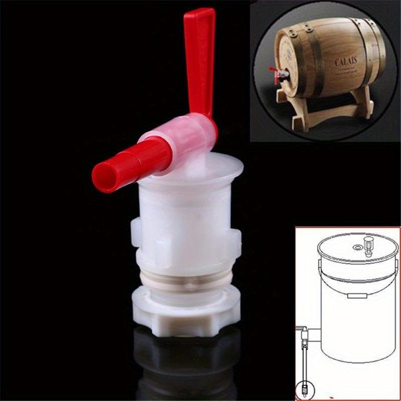 Wine Beer Usa - 1個入り プラスチック製ボトル用注ぎ口 フィルタースパウト バケット用注ぎ口 発酵槽用タップ蛇口 自家製ワイン/ビール/バー用品用