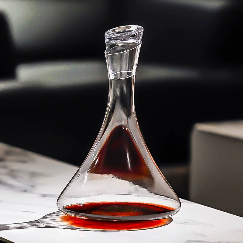 Wine Glass Set Crystal - 1500ml ワインデキャンタ クリスタルガラスディスペンサー ワインシェーカー フラゴン クリエイティブスタイリング