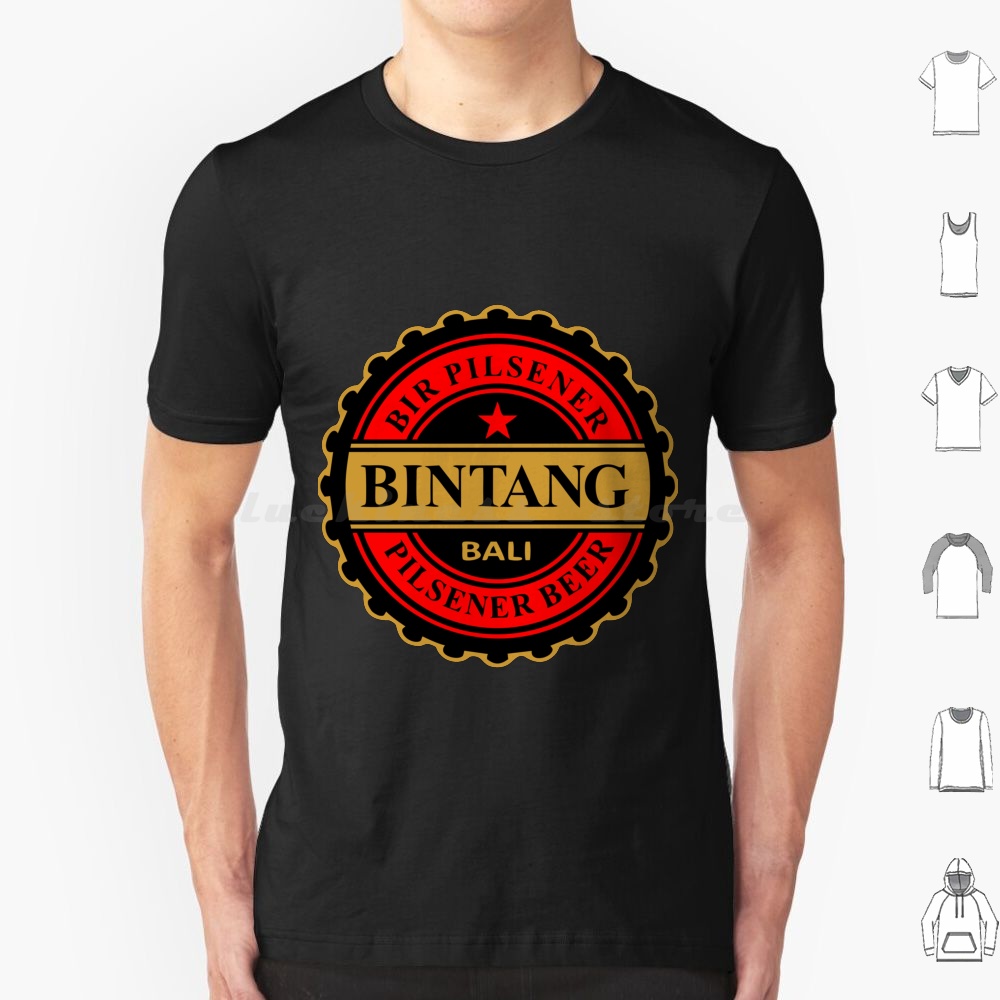 Wine Beer Rum - ビンタン ピルスナー ビール Tシャツ コットン メンズ