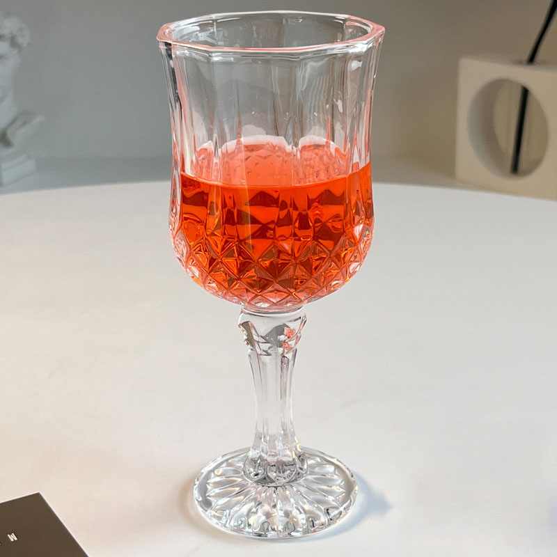 バーパーティー用の透明なシャンパンカップ、赤ワイングラス、ク - Wine Glass Set Crystal のレビューと価格