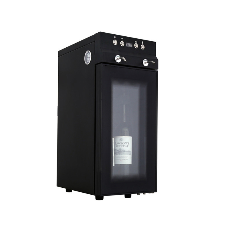高級2本用自動バーワインクーラー冷蔵庫赤ワインディスペンサー - Wine & Beer Quito のレビューと価格