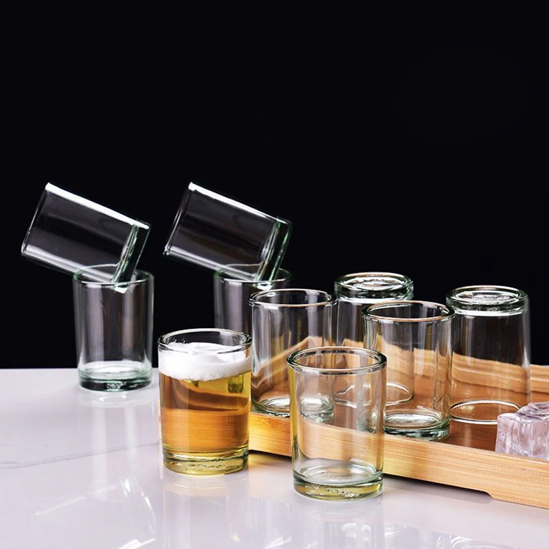 yes6pcsセット26ml中国風透明小型ワイングラス白酒カ - Wine Glass Set Crystal のレビューと価格