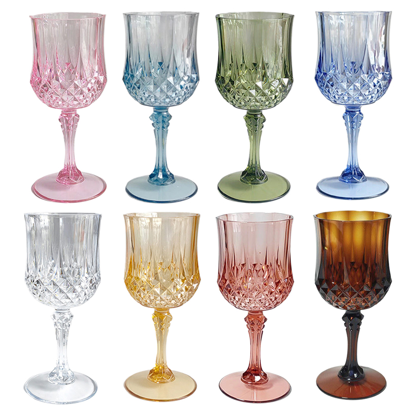 プラスチックシャンパンフルートアクリルシャンパングラスワイン - Champagne Flute Pair のレビューと価格