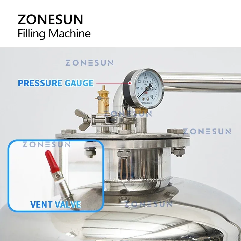 ZONESUN 炭酸飲料等圧充填機 ビール コーラ ソーダ  - Wine Beer Usa のレビューと価格