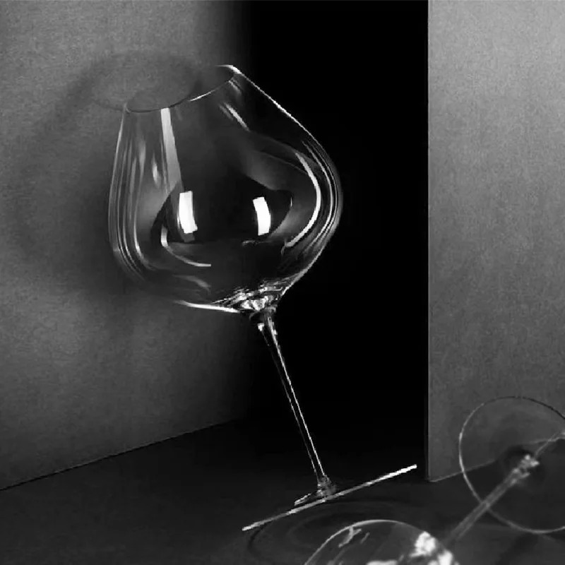 超薄型クリスタルワイングラスセット、背の高いステムのブルゴー - Wine Glass Set Crystal のレビューと価格
