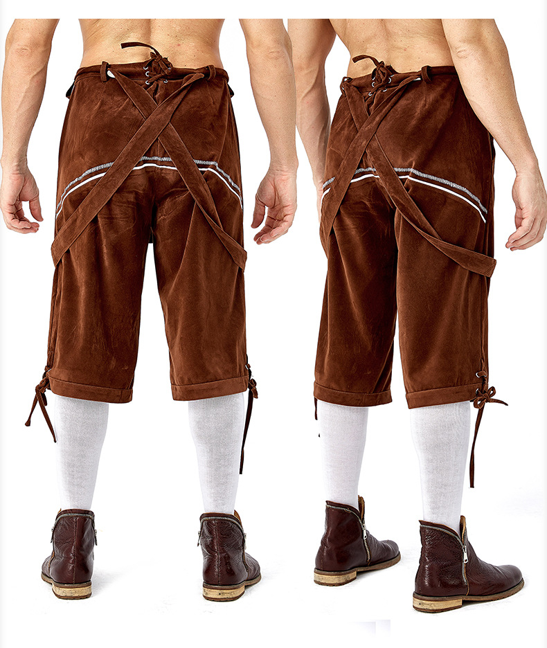 M-XXL 男性ドイツオクトーバーフェストレーダーホーゼン衣 - Beer & Wine Downtown のレビューと価格