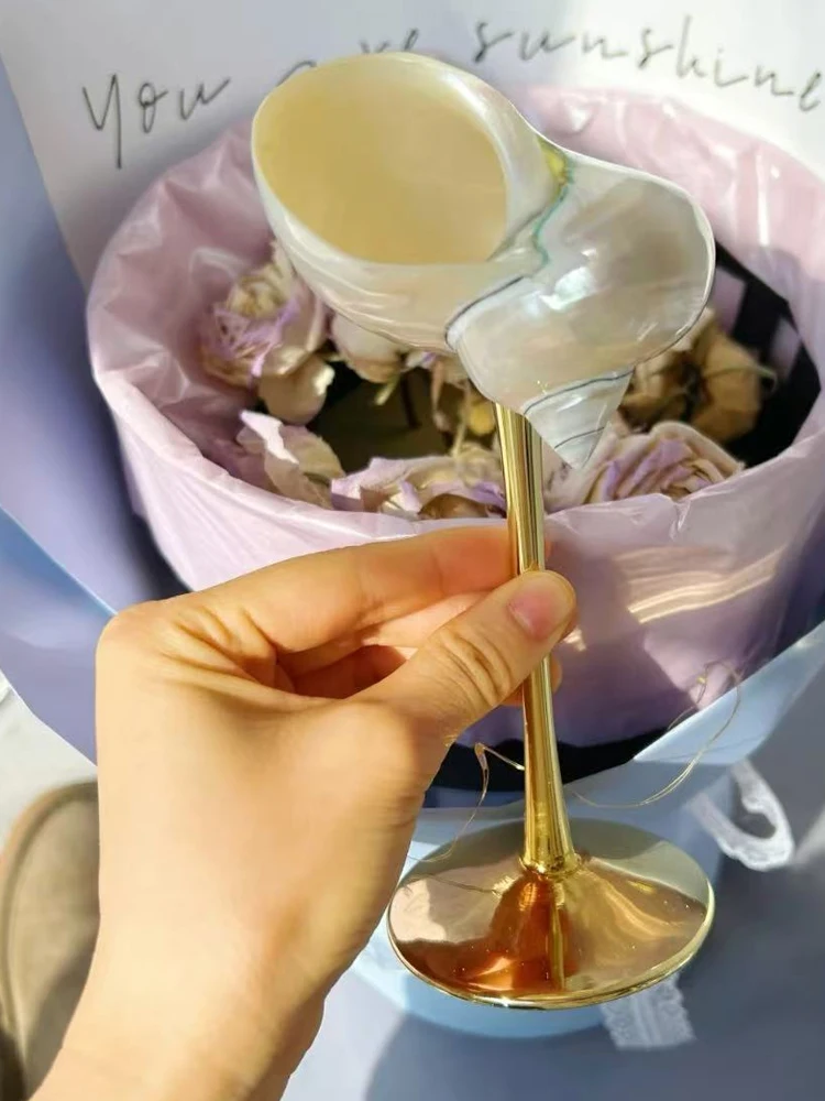 アフンダー・ジアズ レトロカップル貝殻ワインカップ |    - Wine Glass Set Crystal のレビューと価格