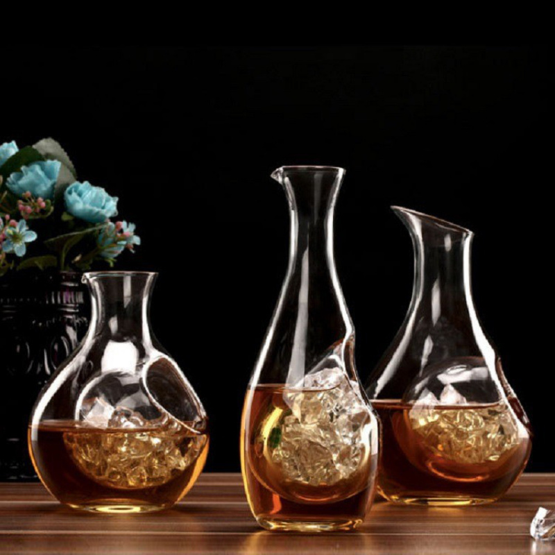 家庭用アイスワインチラーセット 日本製大容量酒器 クリスタル - Wine Glass Set Crystal のレビューと価格