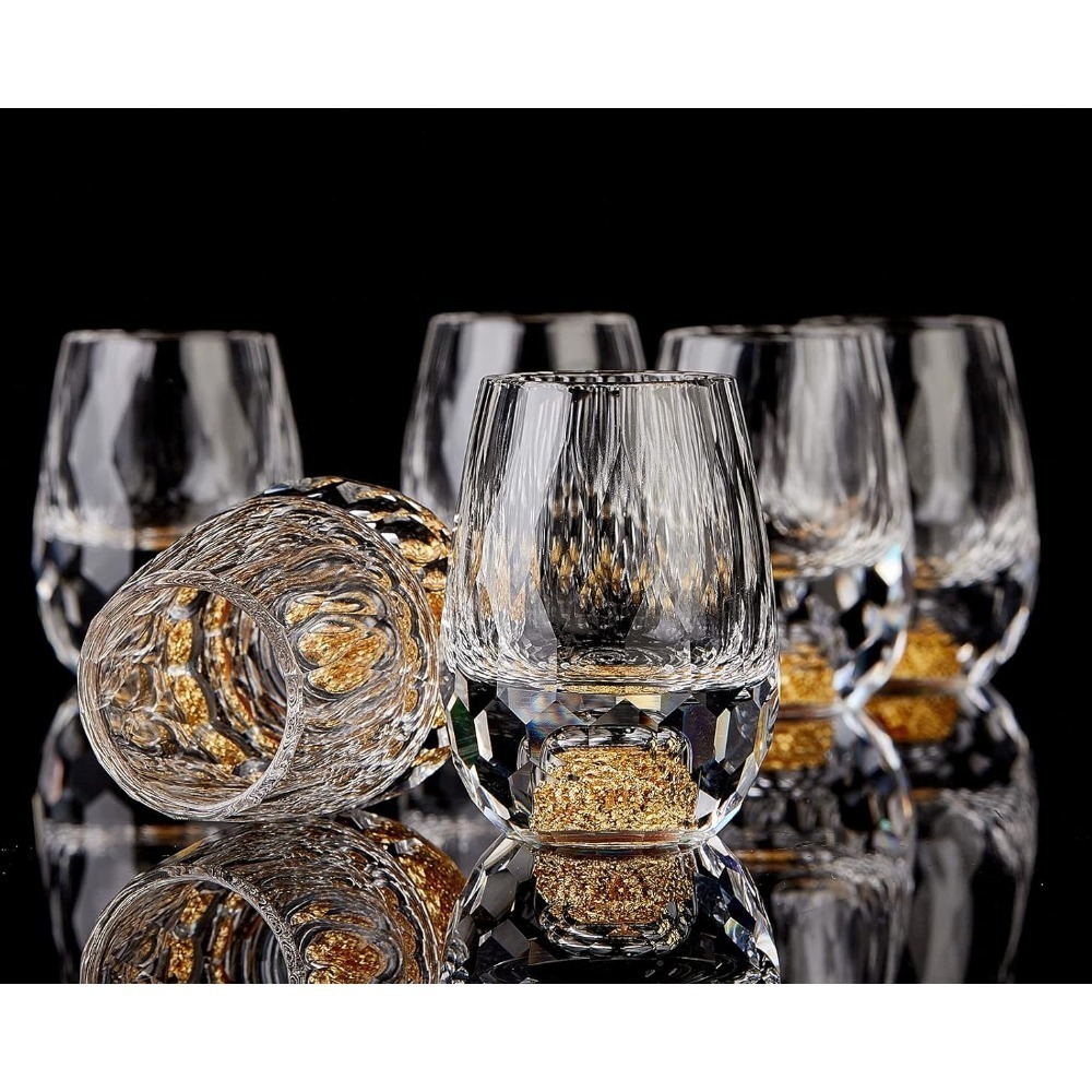 15ml クリスタルワイングラスセット 高級BPAフリーガラ - Wine Glass Set Crystal のレビューと価格