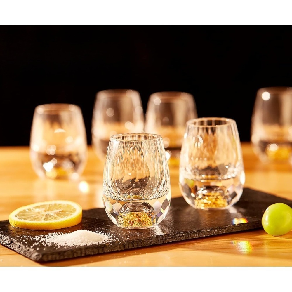 15ml クリスタルワイングラスセット 高級BPAフリーガラ - Wine Glass Set Crystal のレビューと価格
