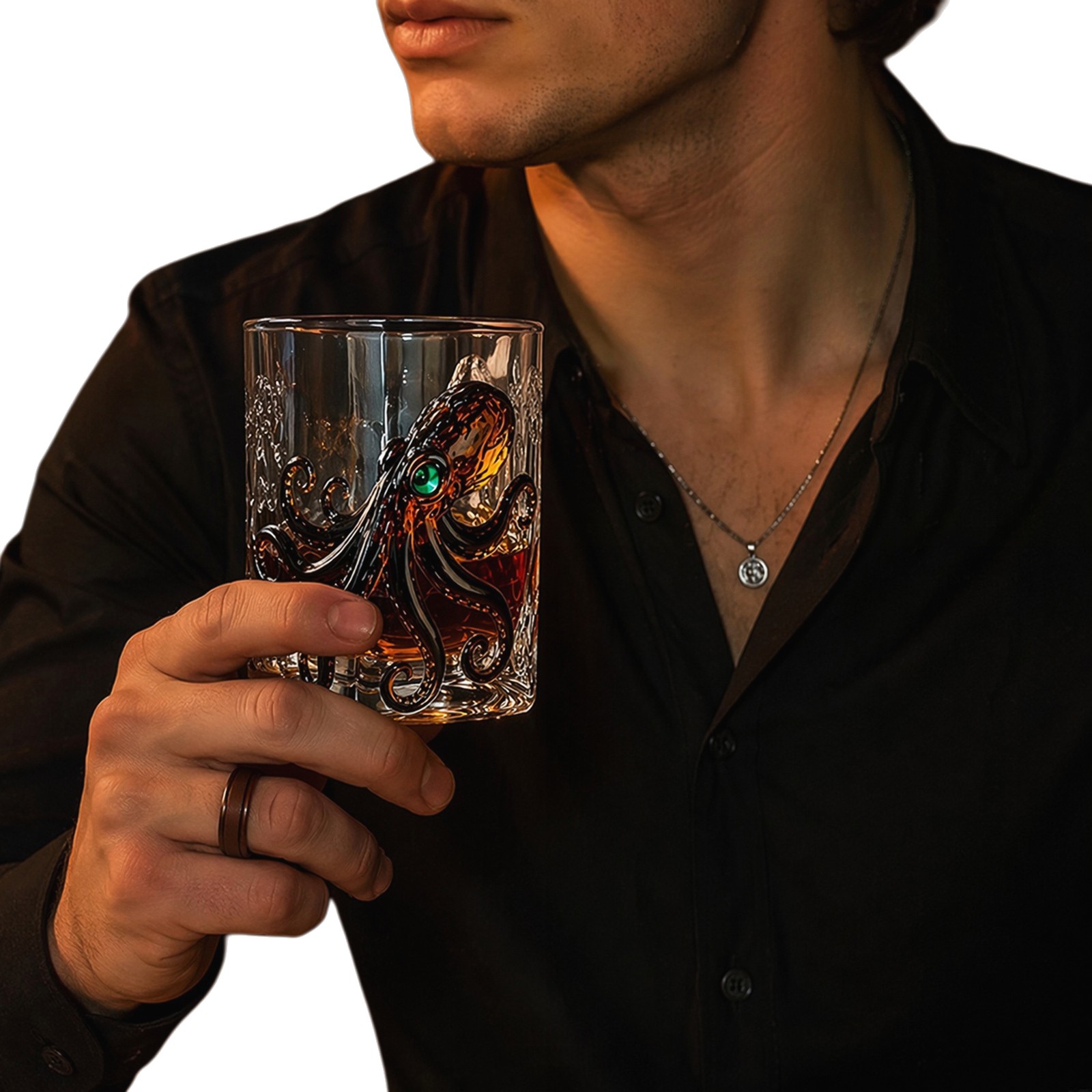ウイスキーワイングラスギフト 男性用 父 兄弟 ファッショナ - Wine Beer Rum のレビューと価格